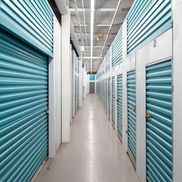 Norton rolling shutter doors can be customized in various colors and styles.