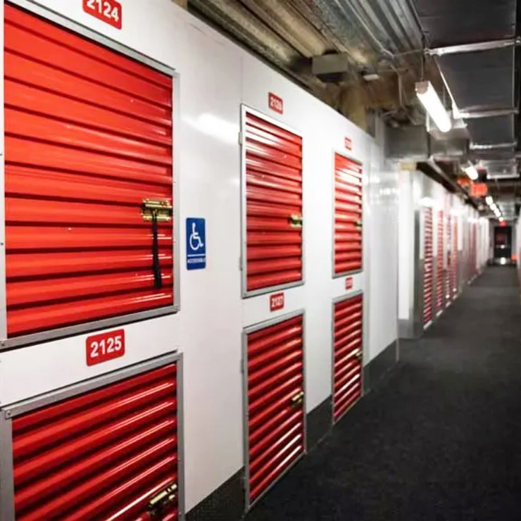 8*7 Feet Modern Design Manual Roll-up Steel Door for Warehouses