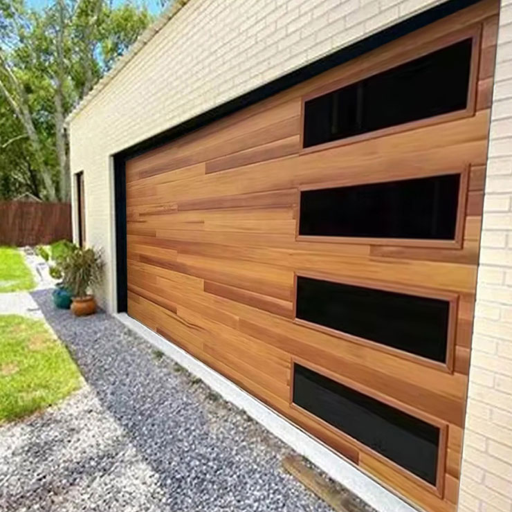 Customized garage door