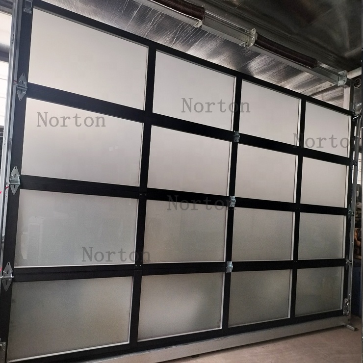 Full view glass door