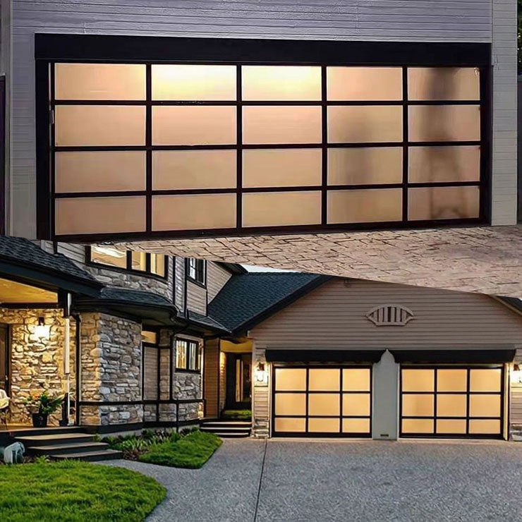 Full View Glass Garage Door